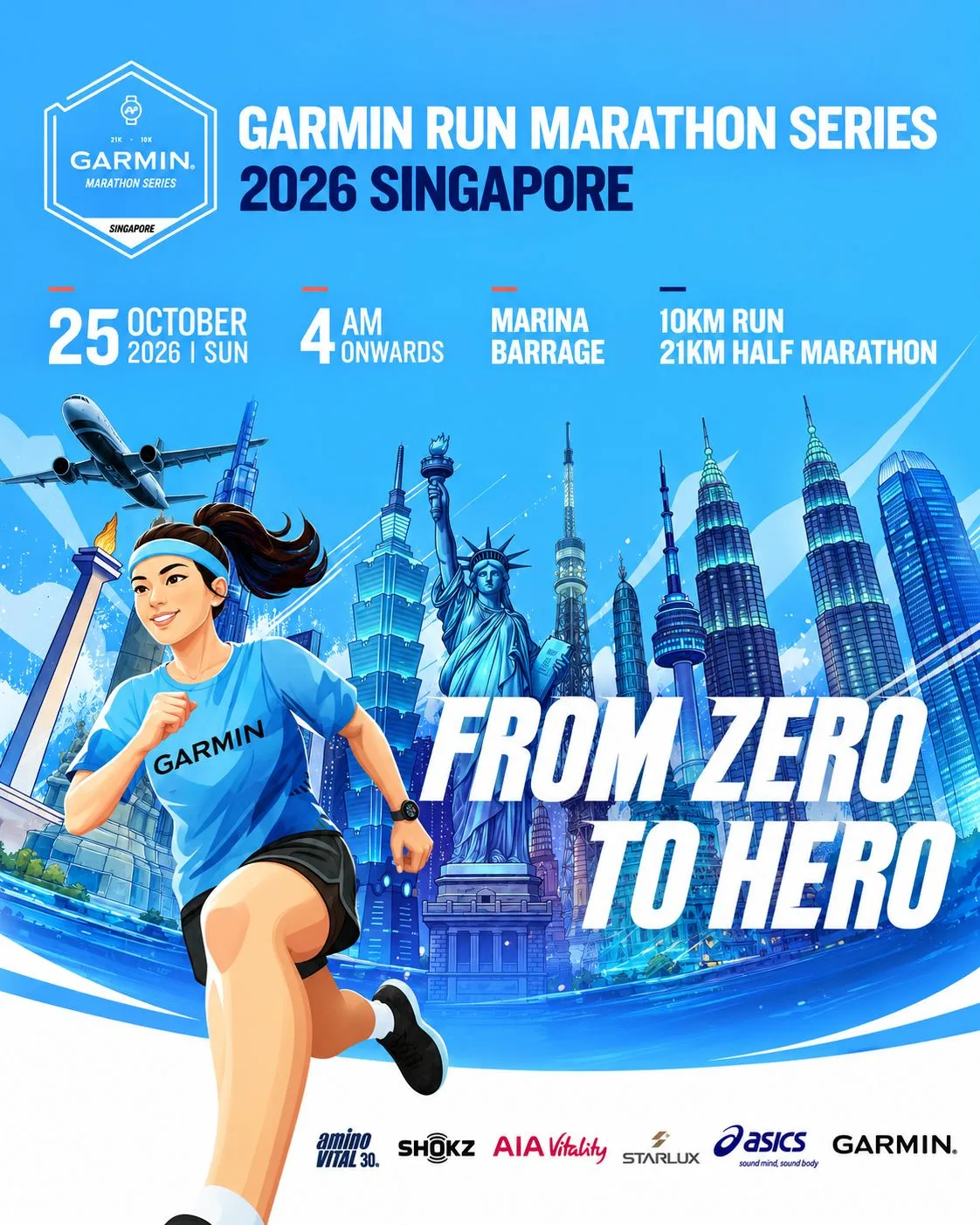 Garmin Run Marathon Series 2026 - Singapore - Asia Run Calendar