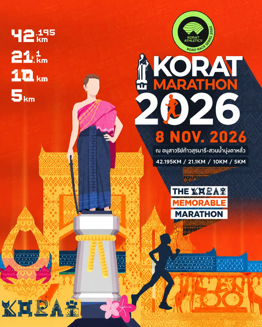 Korat Marathon 2026 - Asia Run Calendar