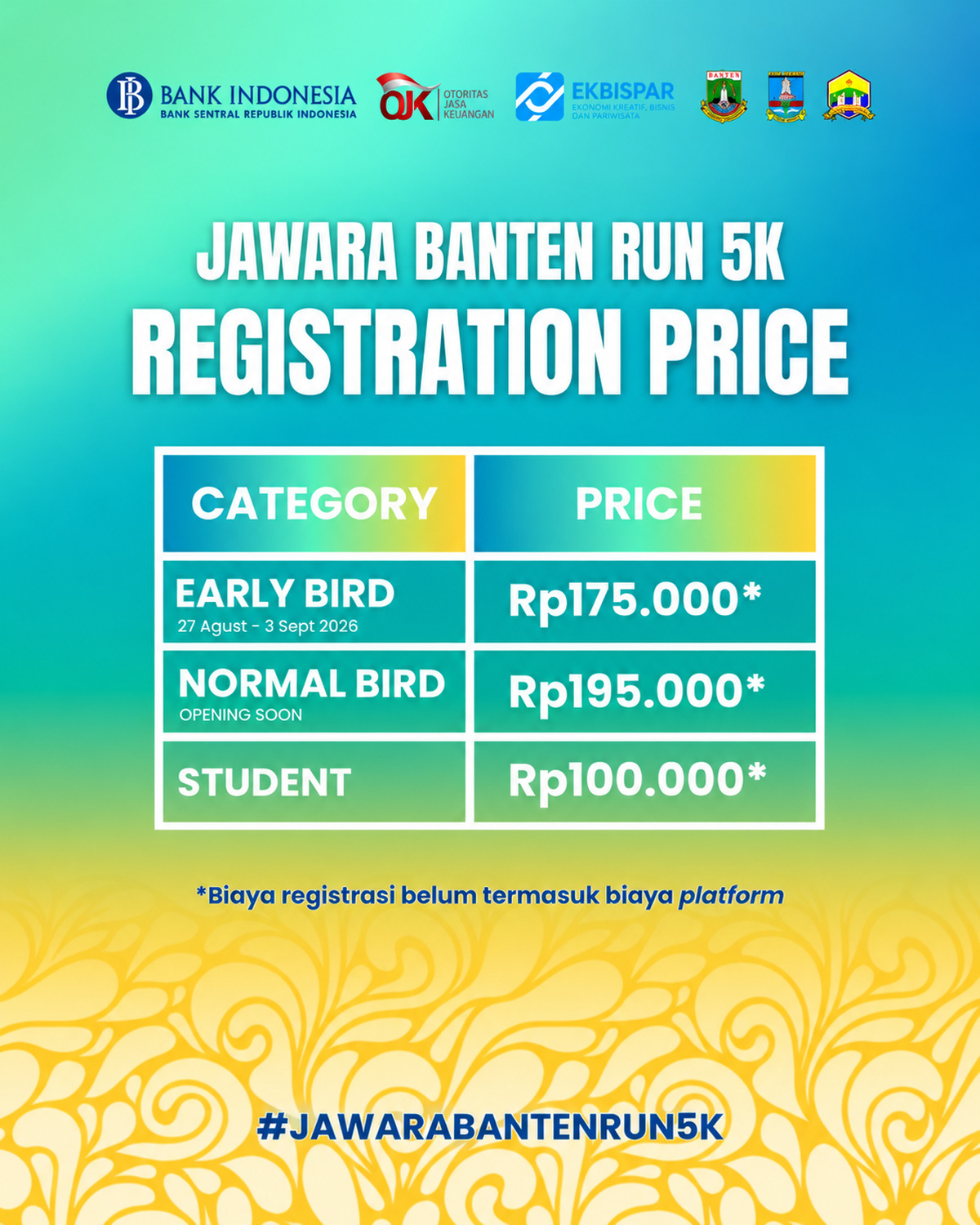 Jawara Banten Run 5K 2026 - Asia Run Calendar