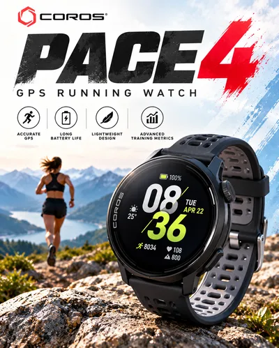 COROS PACE 4 GPS Running Watch