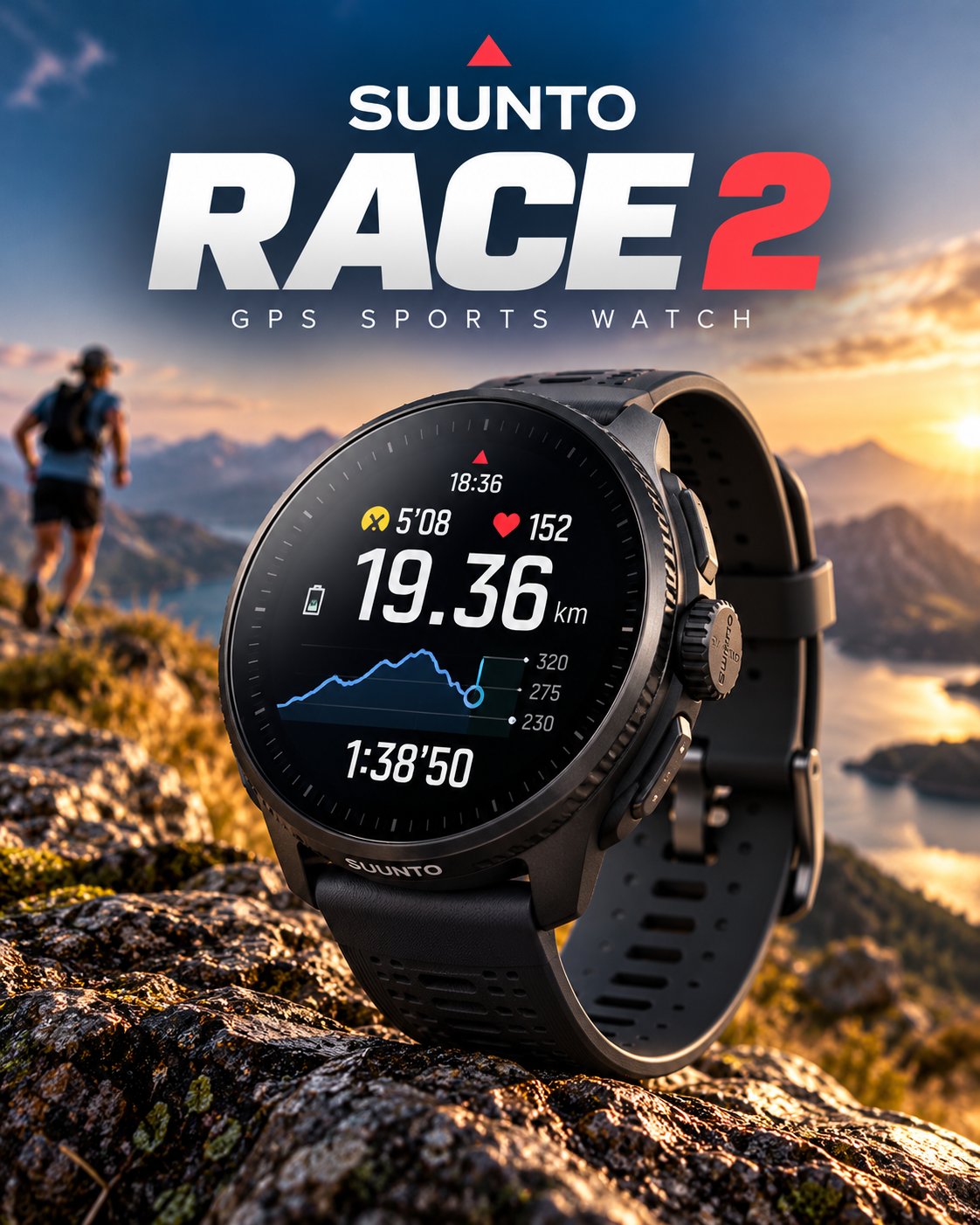 Suunto Race 2 GPS Sports Watch