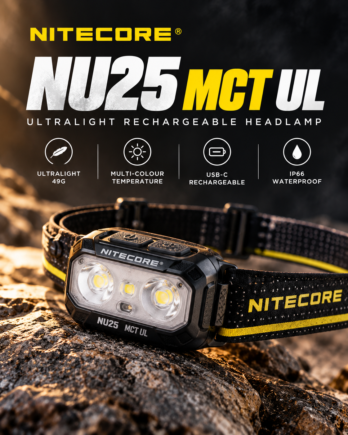 NITECORE NU25 MCT UL Headlamp