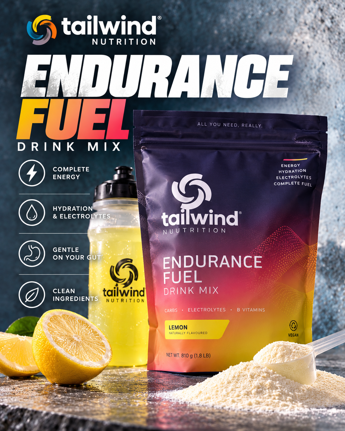 Tailwind Endurance Fuel Drink Mix