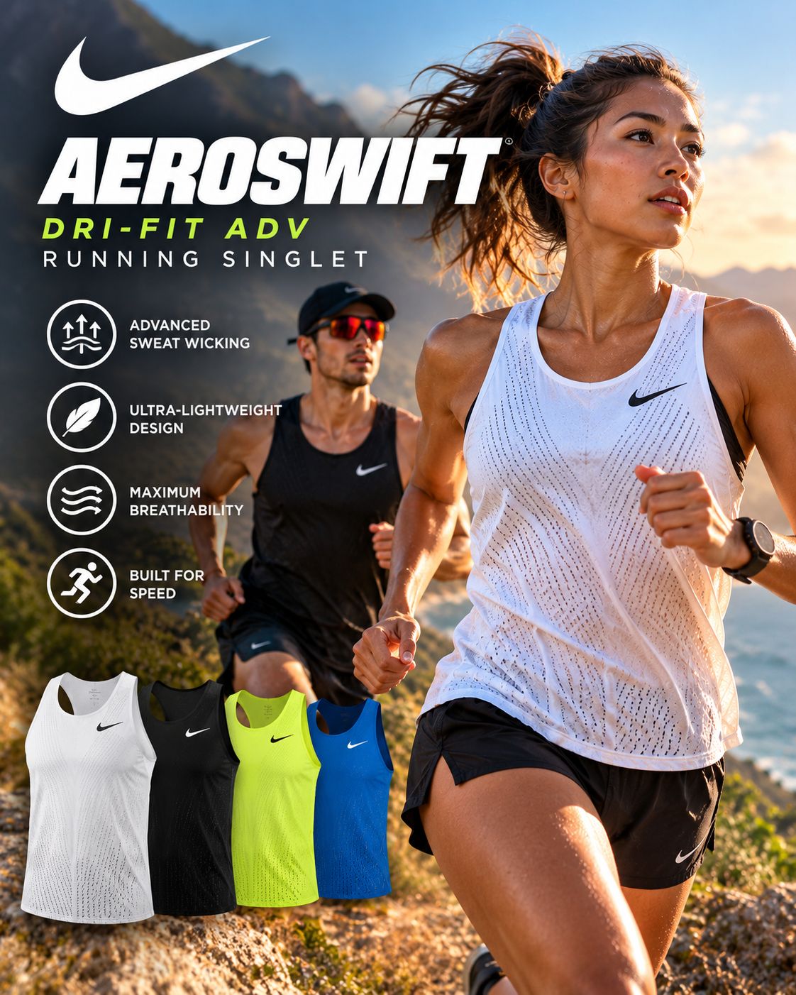Nike AeroSwift Dri-FIT ADV Running Singlet