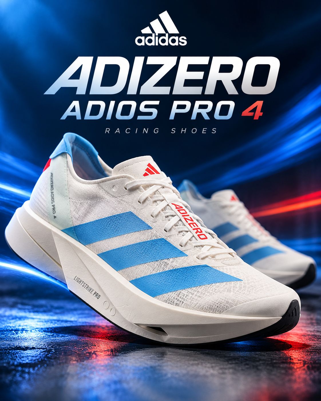 adidas Adizero Adios Pro 4 Running Shoes