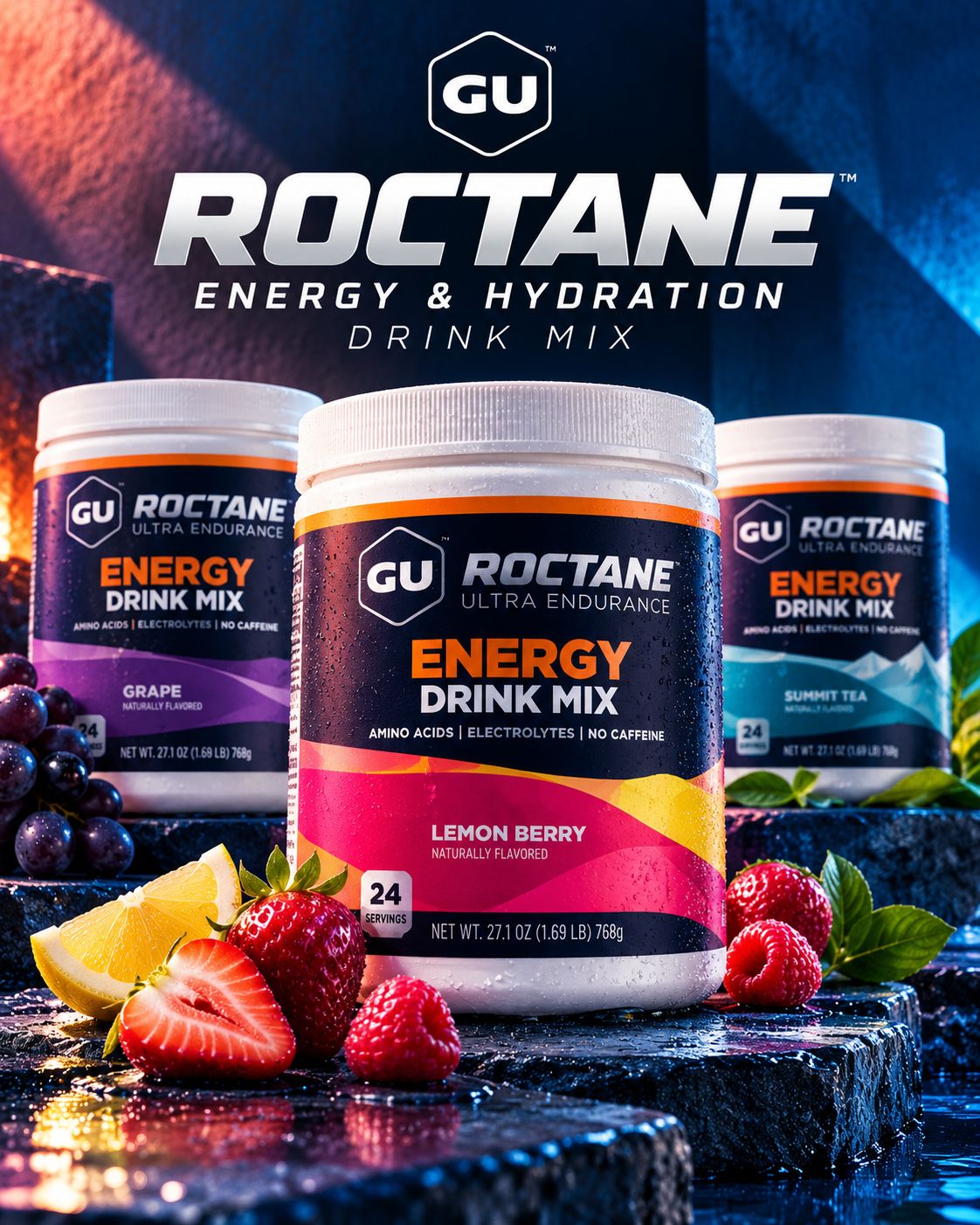 GU Roctane Energy & Hydration Drink Mix
