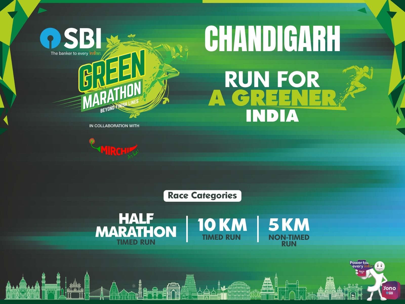 SBI Green Marathon Season 7 - Chandigarh 2026 - Asia Run Calendar