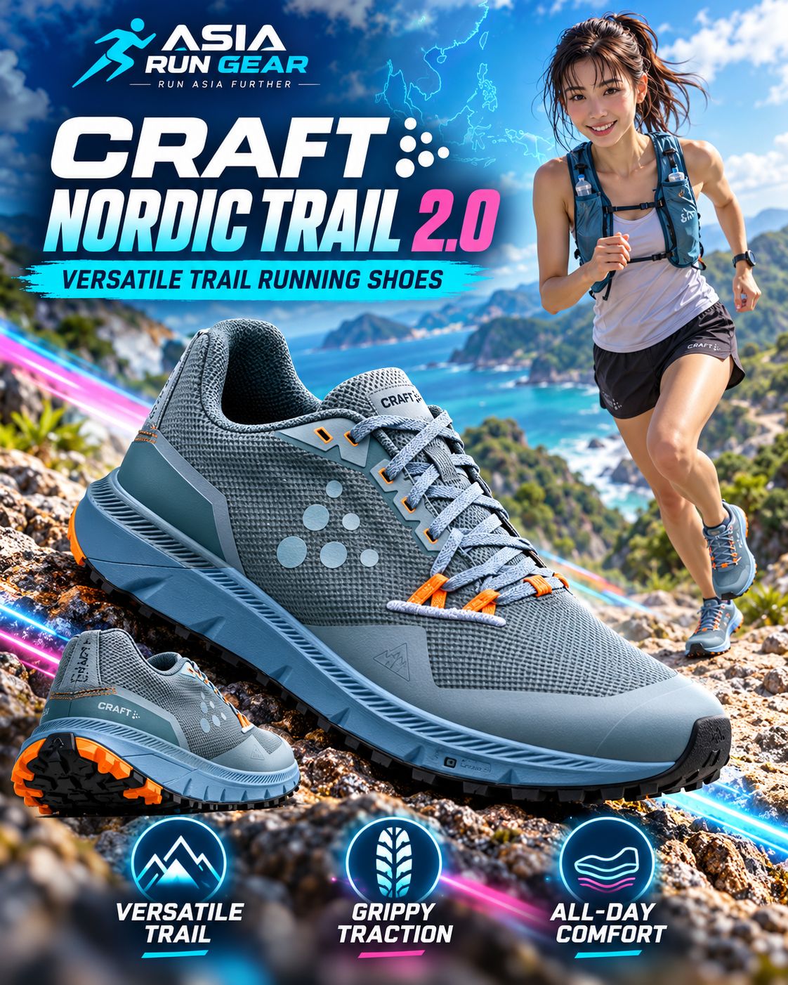 Craft Nordlite Tempo Cushioned Road Running Shoes