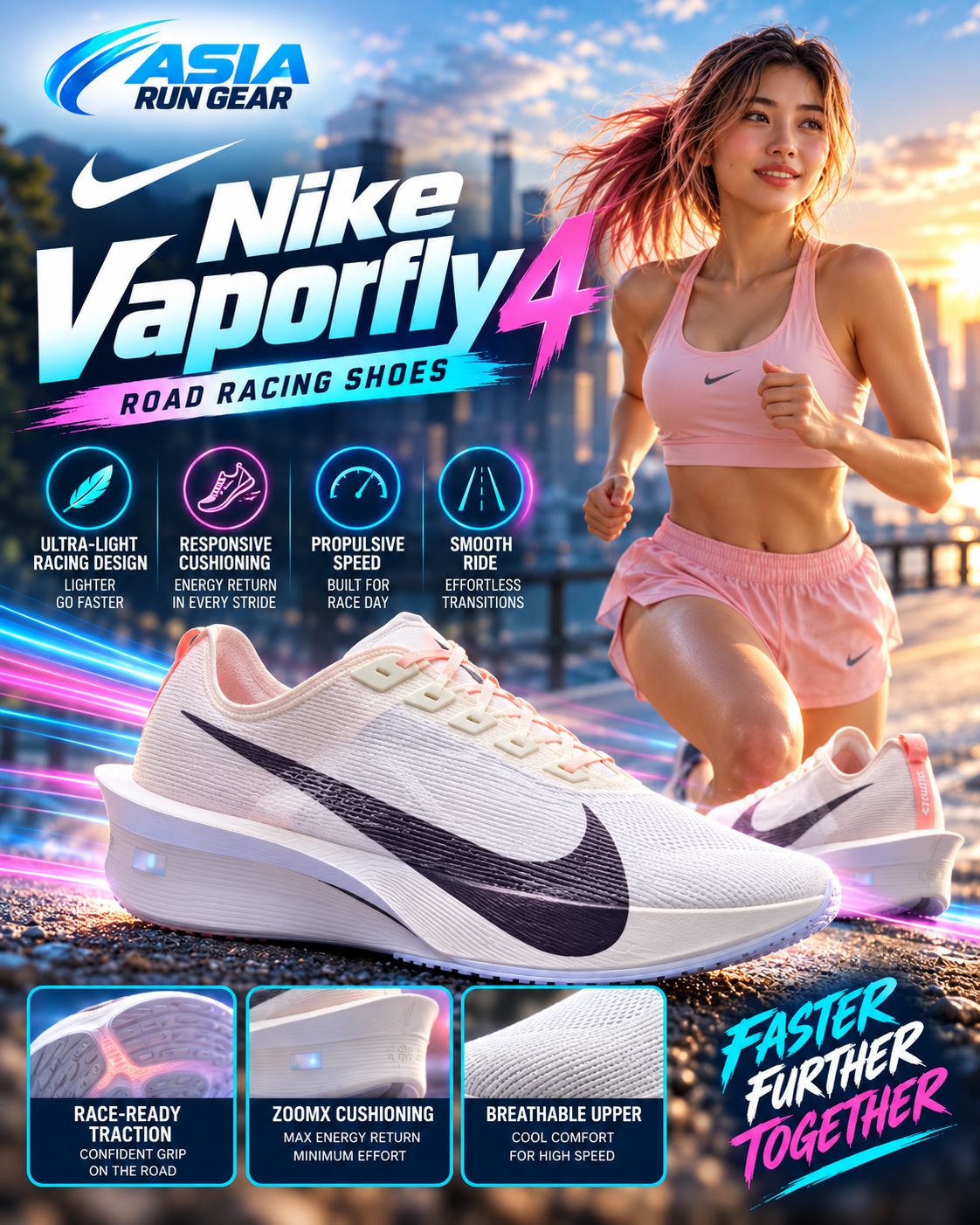 Nike Vaporfly 4 Road Racing Shoes
