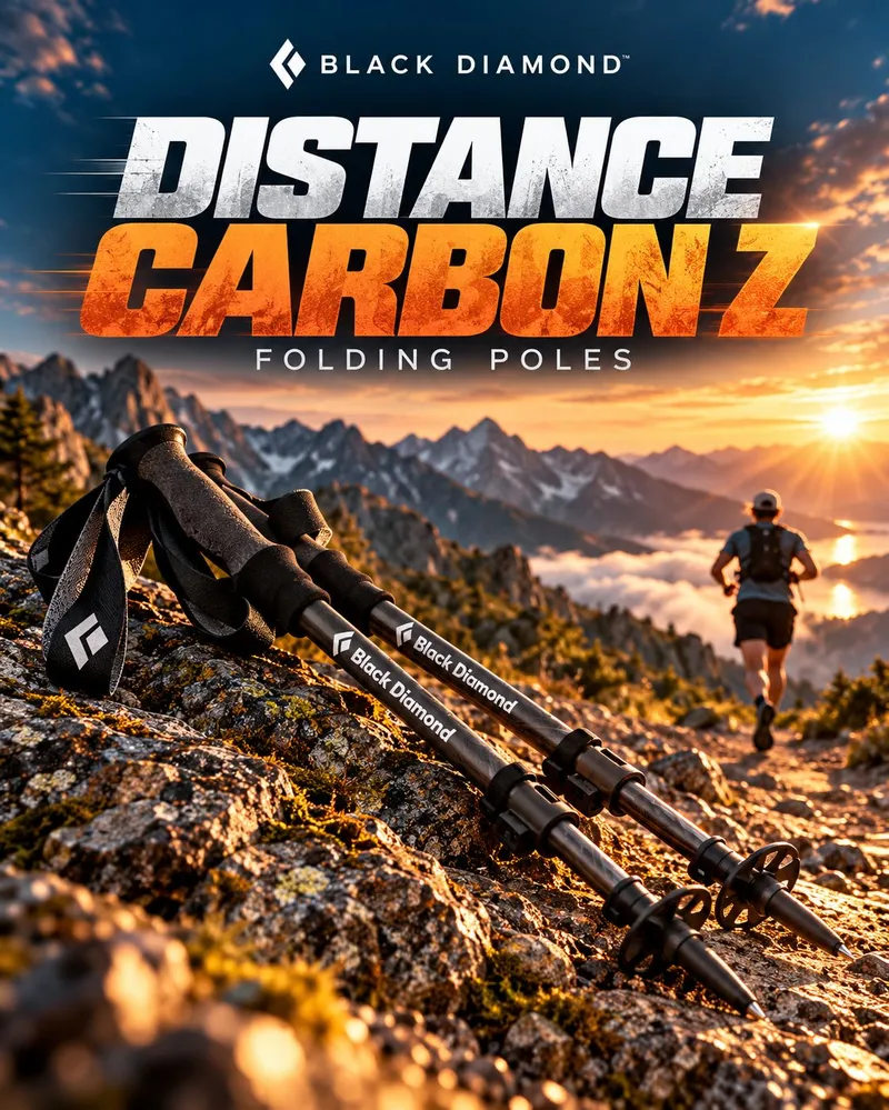 Black Diamond Distance Carbon Z Folding Poles