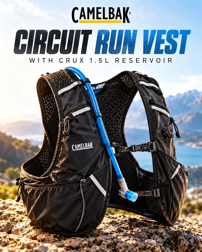 CamelBak Circuit Run Vest with Crux 1.5L Reservoir