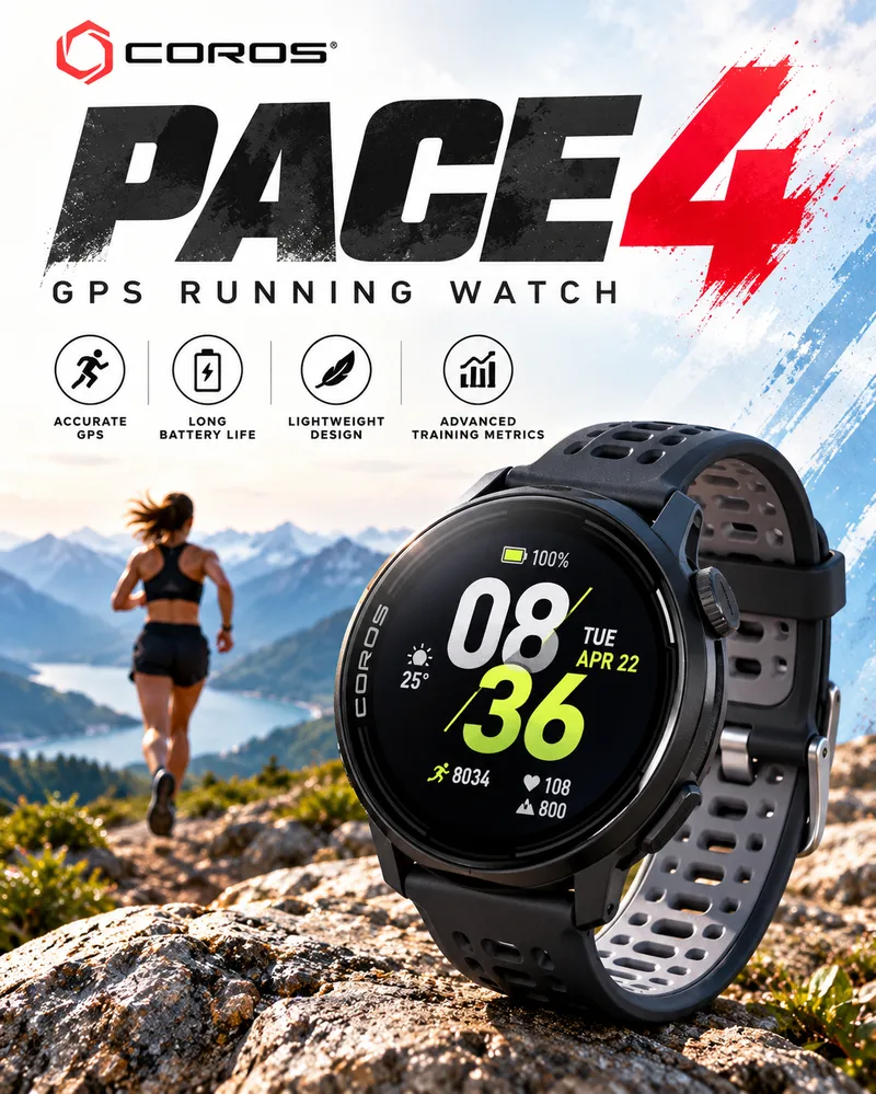 COROS PACE 4 GPS Running Watch