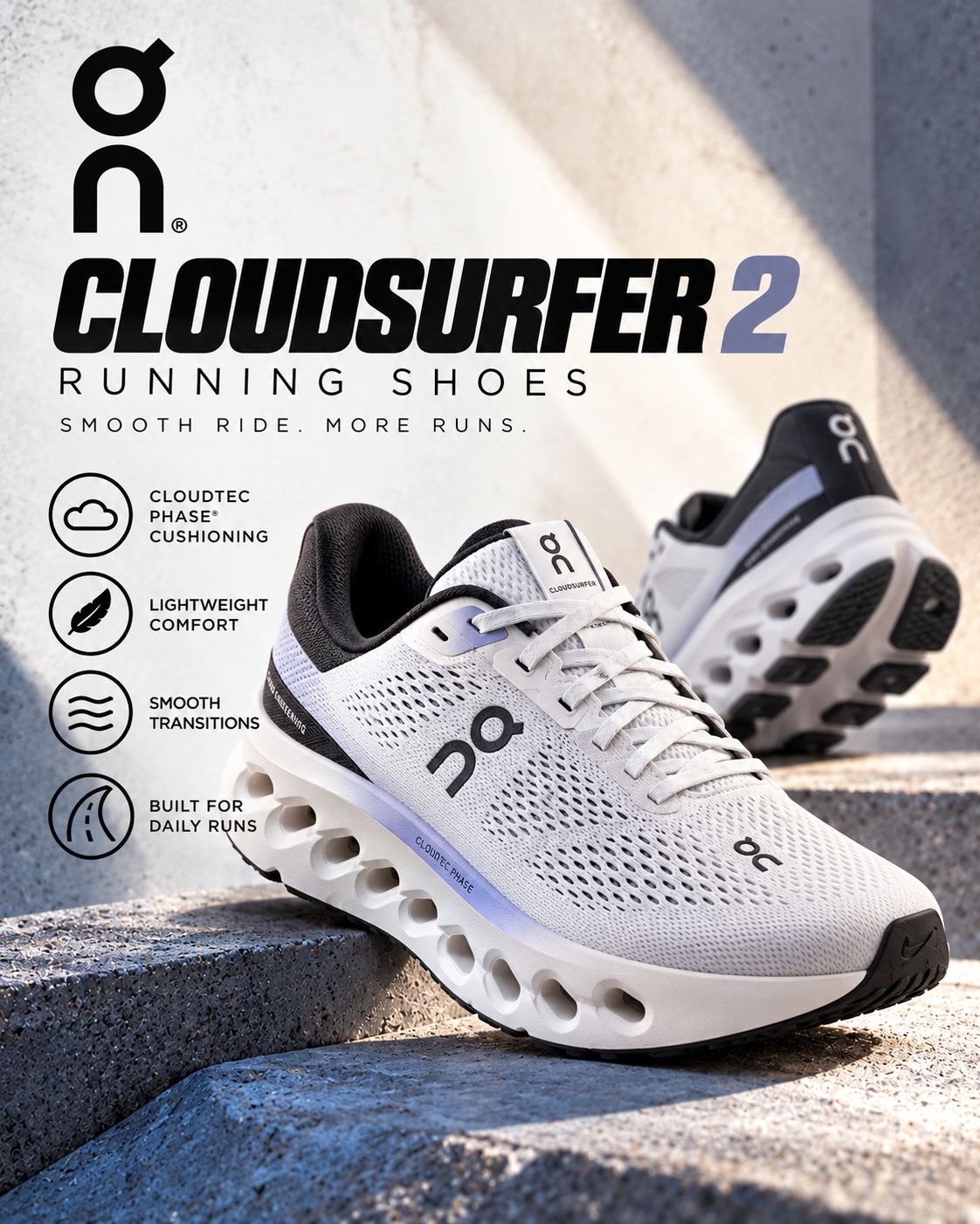On Cloudsurfer 2 Running Shoes