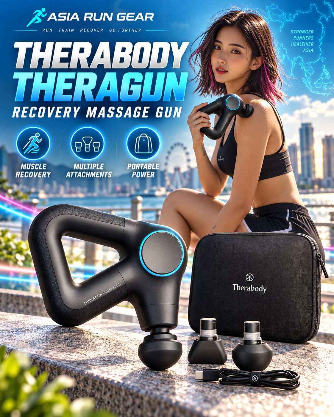 Therabody Theragun Prime Plus Heated Massage Gun