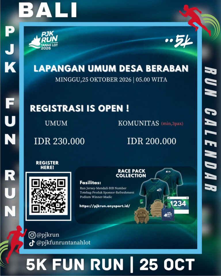 PJK Fun Run Tanah Lot 2026